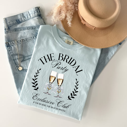 Bridal Party Bridal Social Club Tee