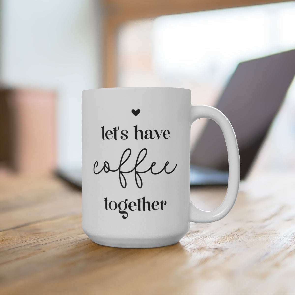 Let’s Have Coffee For / The Rest Of Our Lives Set of Mugs