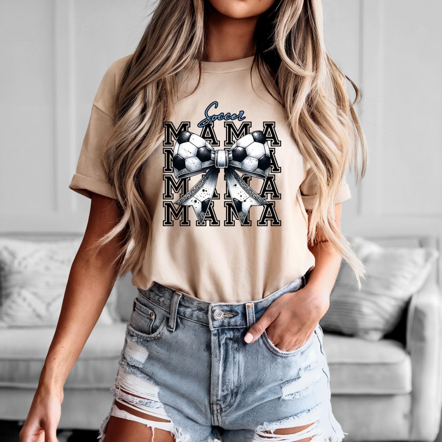 Soccer Mom Coquette Tee
