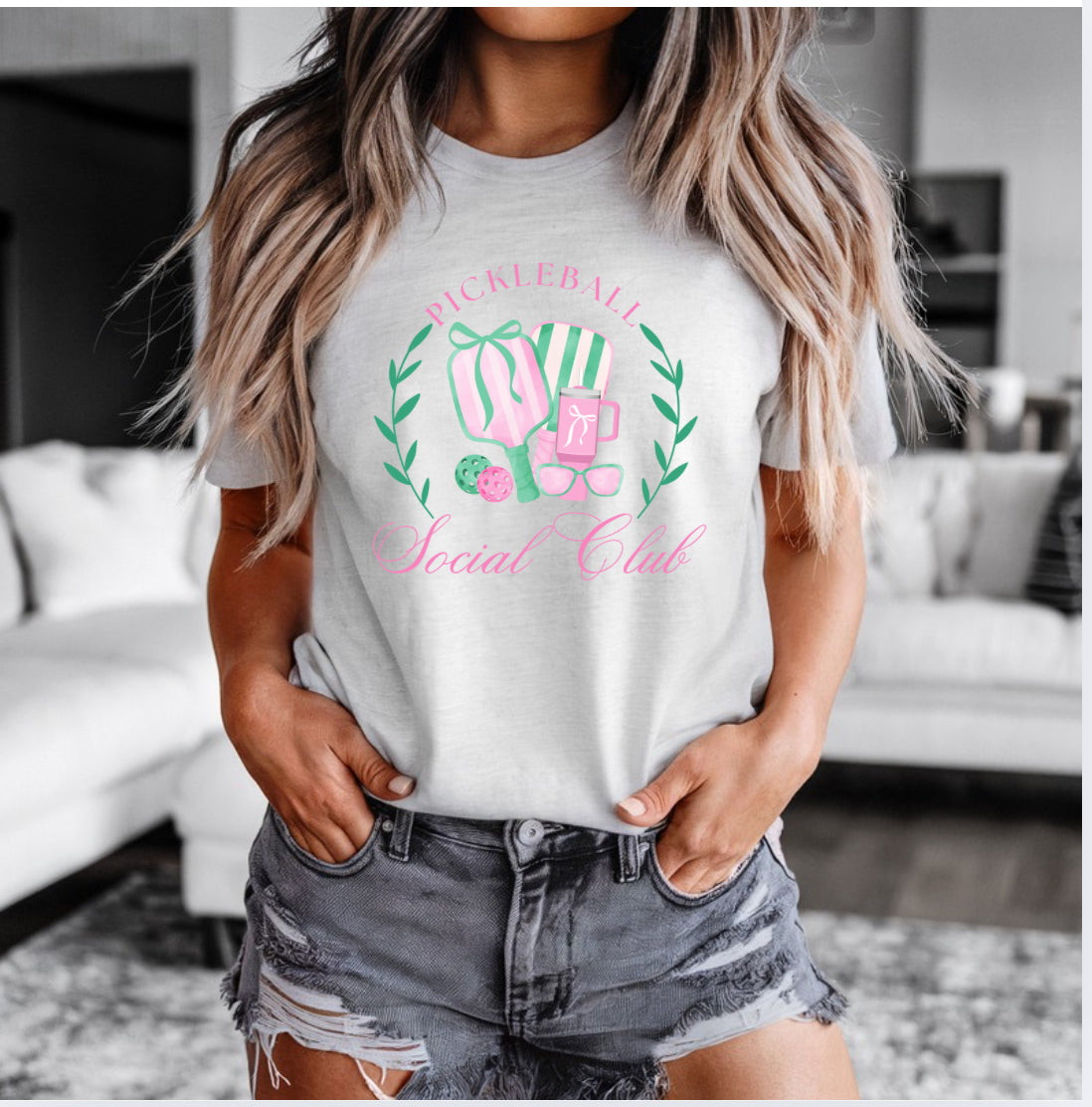 Pickleball Social Club Tee
