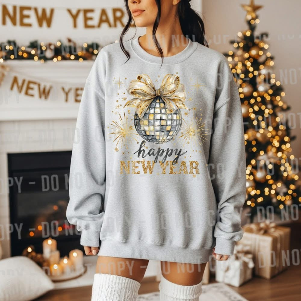 Happy New Year Disco Ball