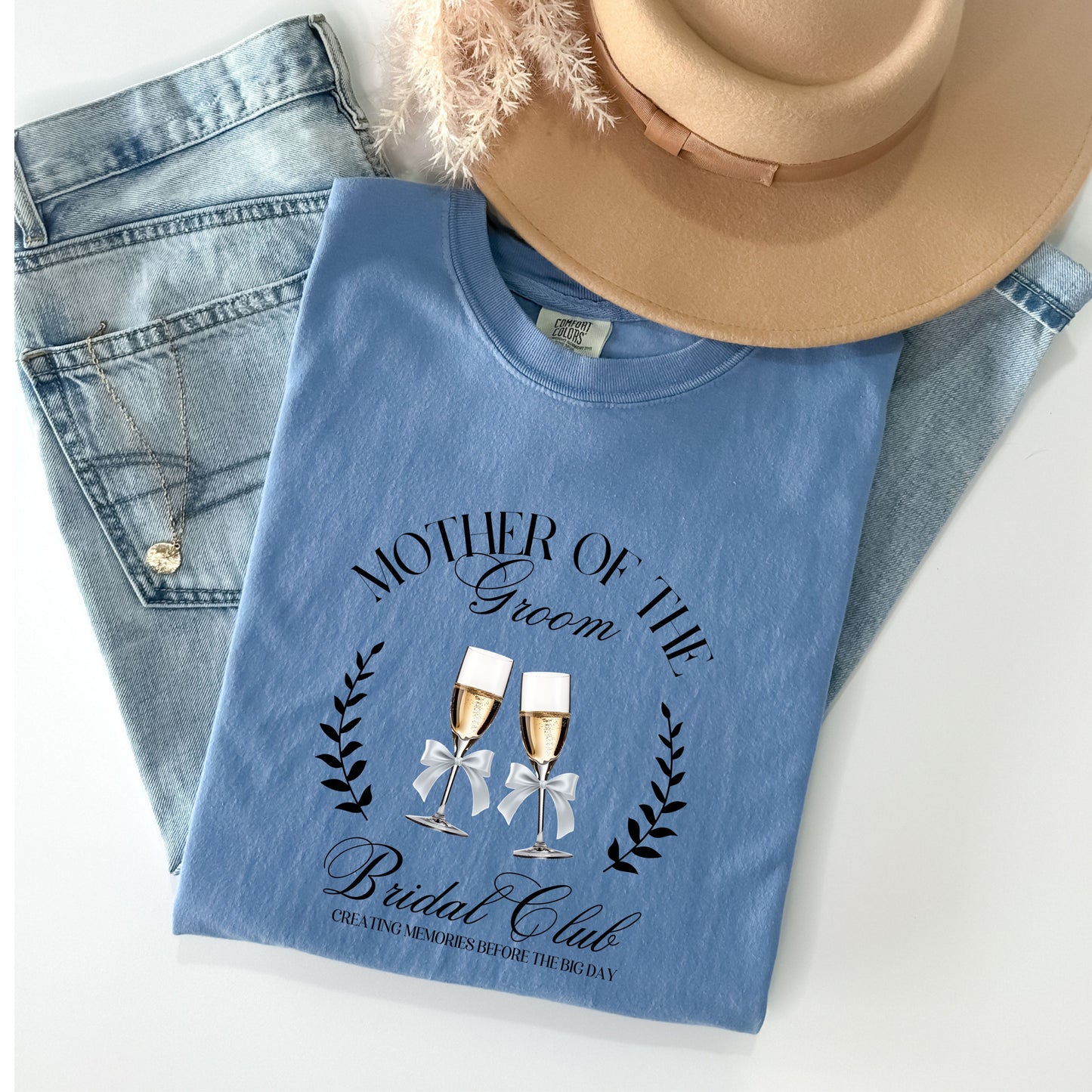 Maid Of Honor Bridal Social Club Tee