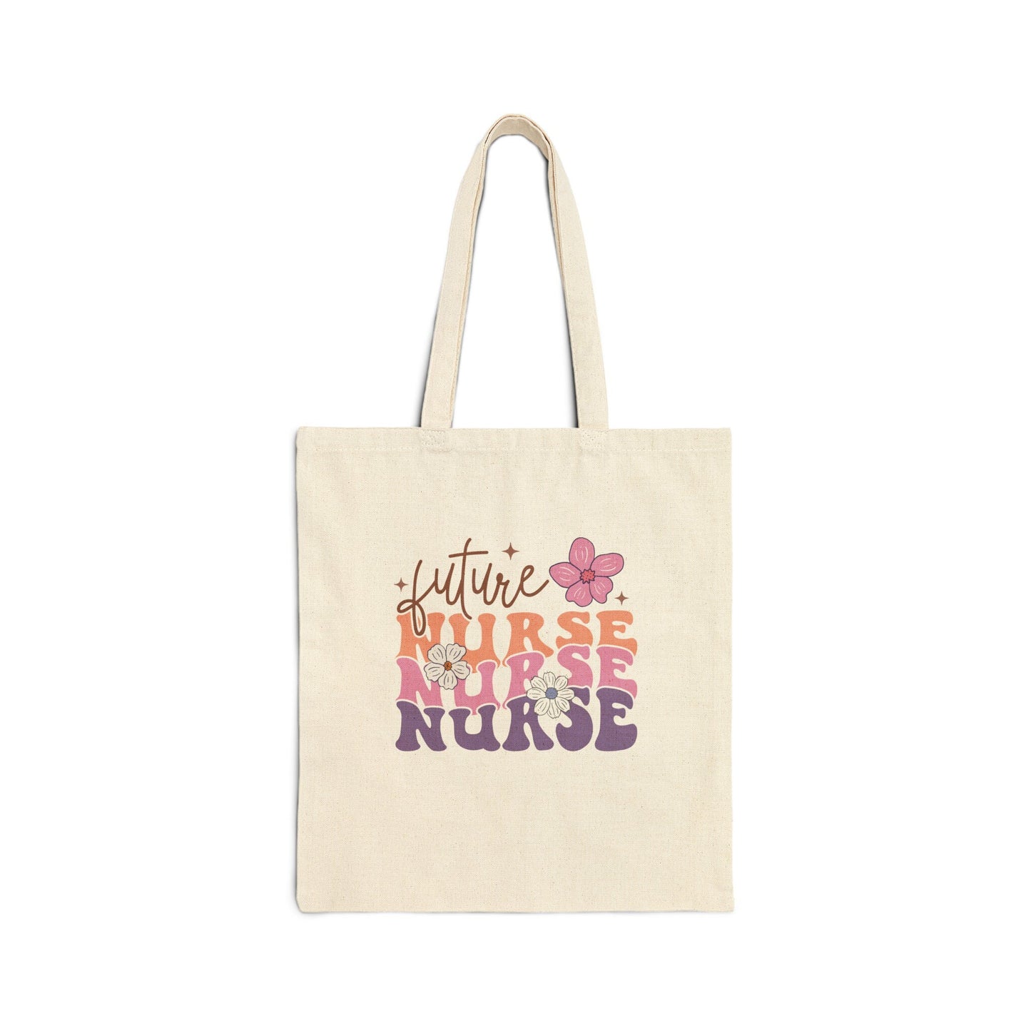 Future Nurse Canvas Tote